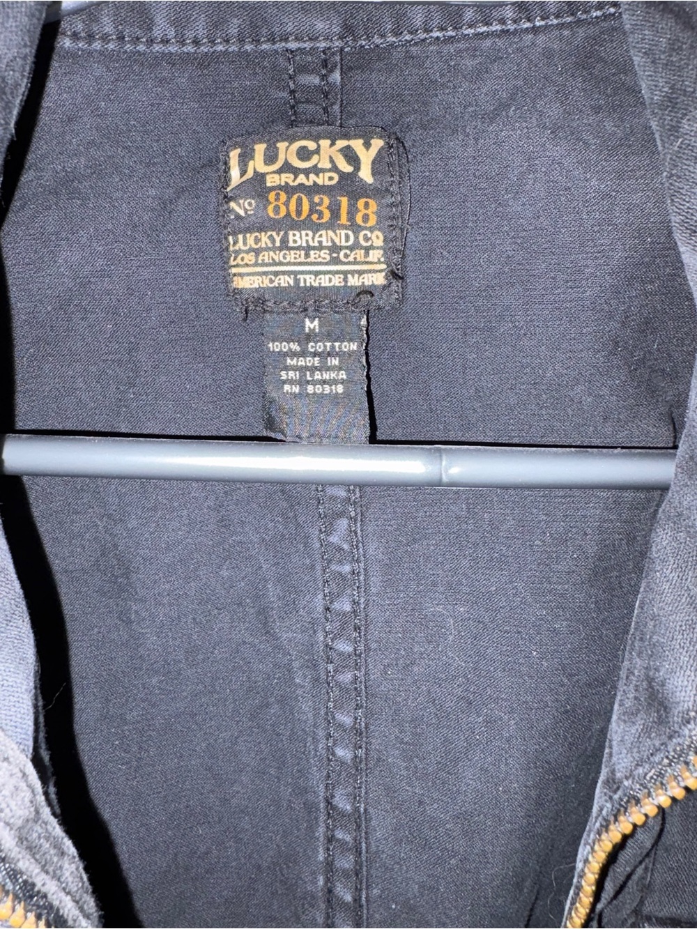 Lucky Brand Navy Jacket - Picture 3 of 7